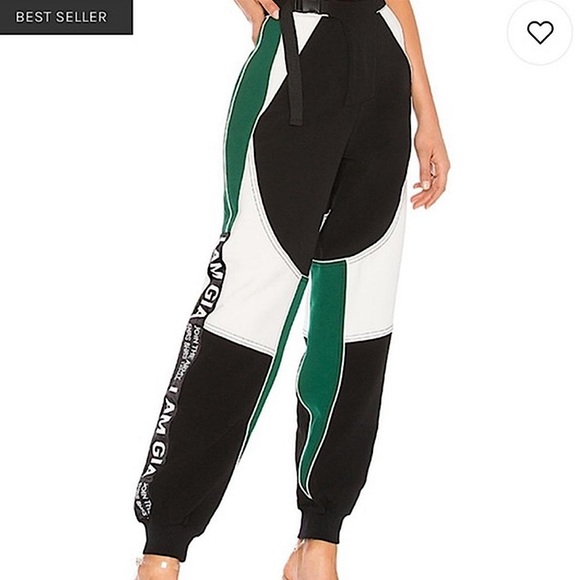 NWT I Am Gia Electra Pants as seen on Hailey Baldwin Bieber - Picture 7 of 16